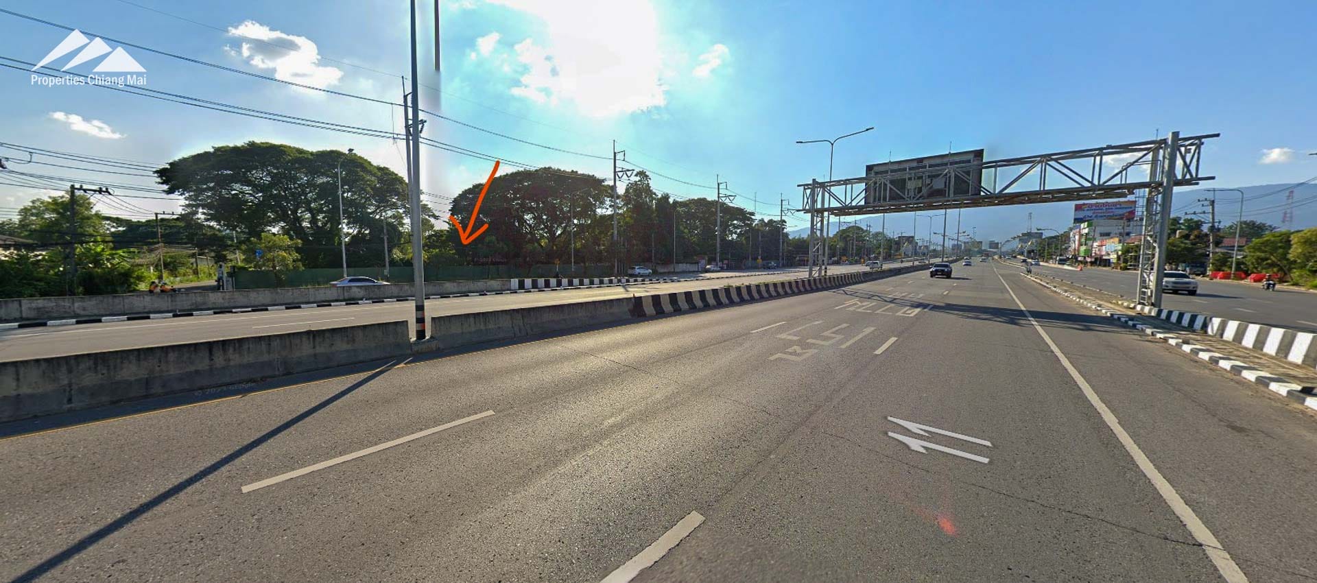 Land For Sale On The Super Highway 11 - Fa Ham, Mueang Chiang Mai - PC-MC001-4