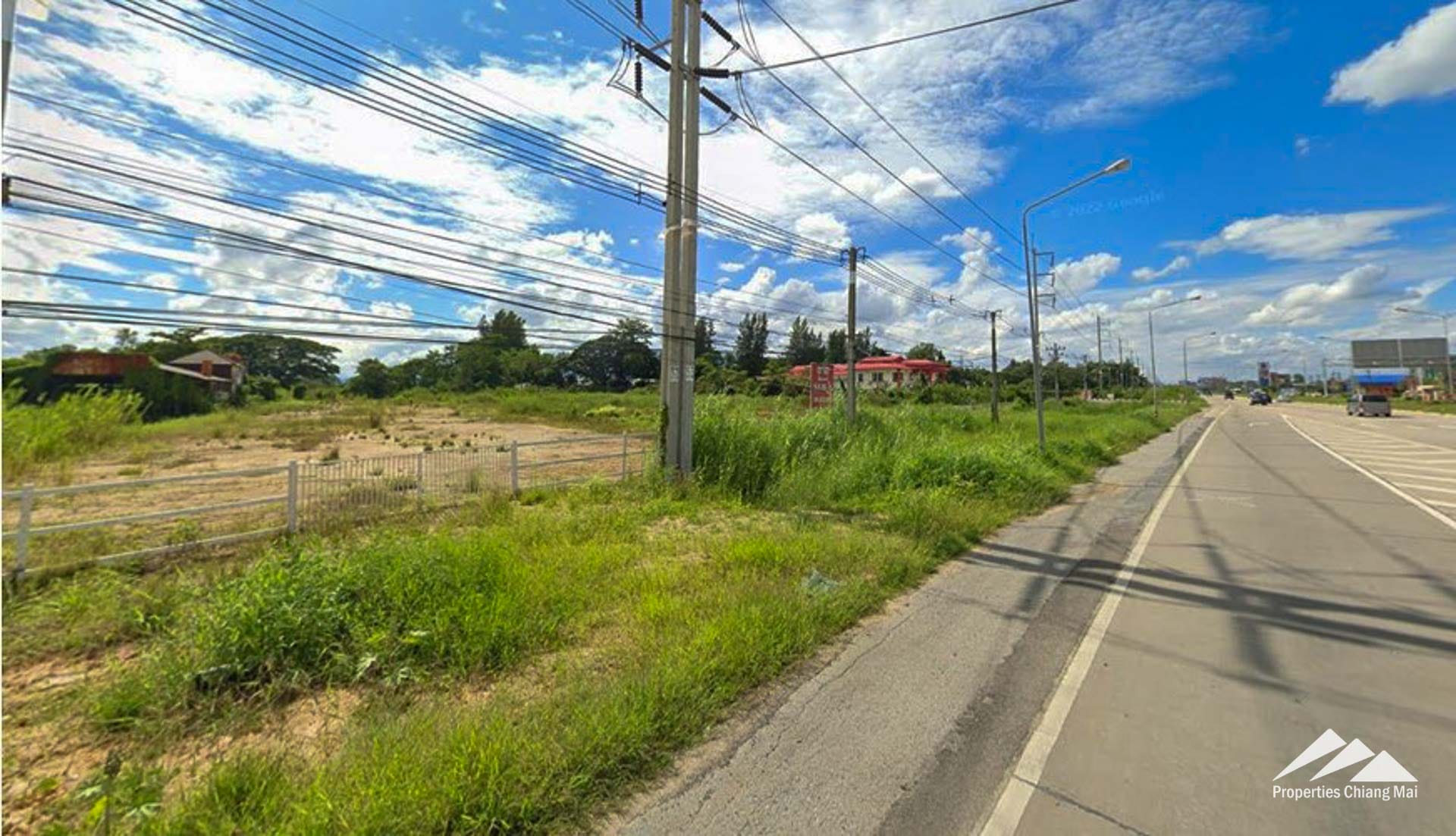 Land For Sale On The Super Hwy 11 In Saraphi, Chiang-Mai - PC-SP001-9