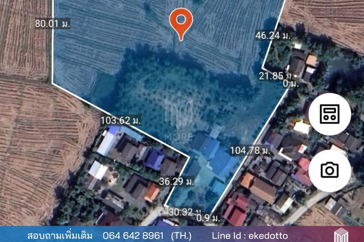 Property id119LSLand for sale in Doi Saket 14-0-38 Rai near Ornsirin6-MR-119ls