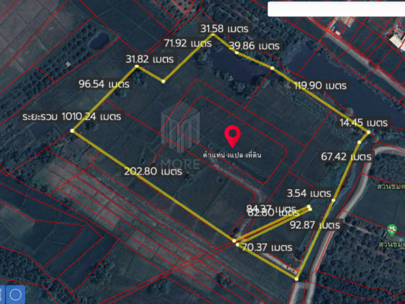 Property ID185LS Land for sale in Hang Dong 24 Rai near Jungle Adventure Park-MR-185LS