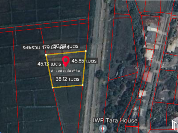 Property id 225ls Land for sale in San Pong