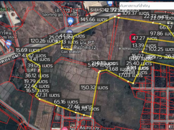 Property id148ls Land for sale in sanpa tong 61-2-40 Rai nearban piang-MR-148ls