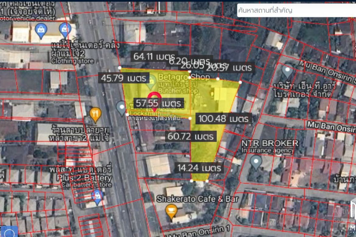 Property ID161ls Land for sale in San Sai