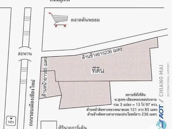 Land For Sale In Mueang Chiang-Mai - PC-MCM009