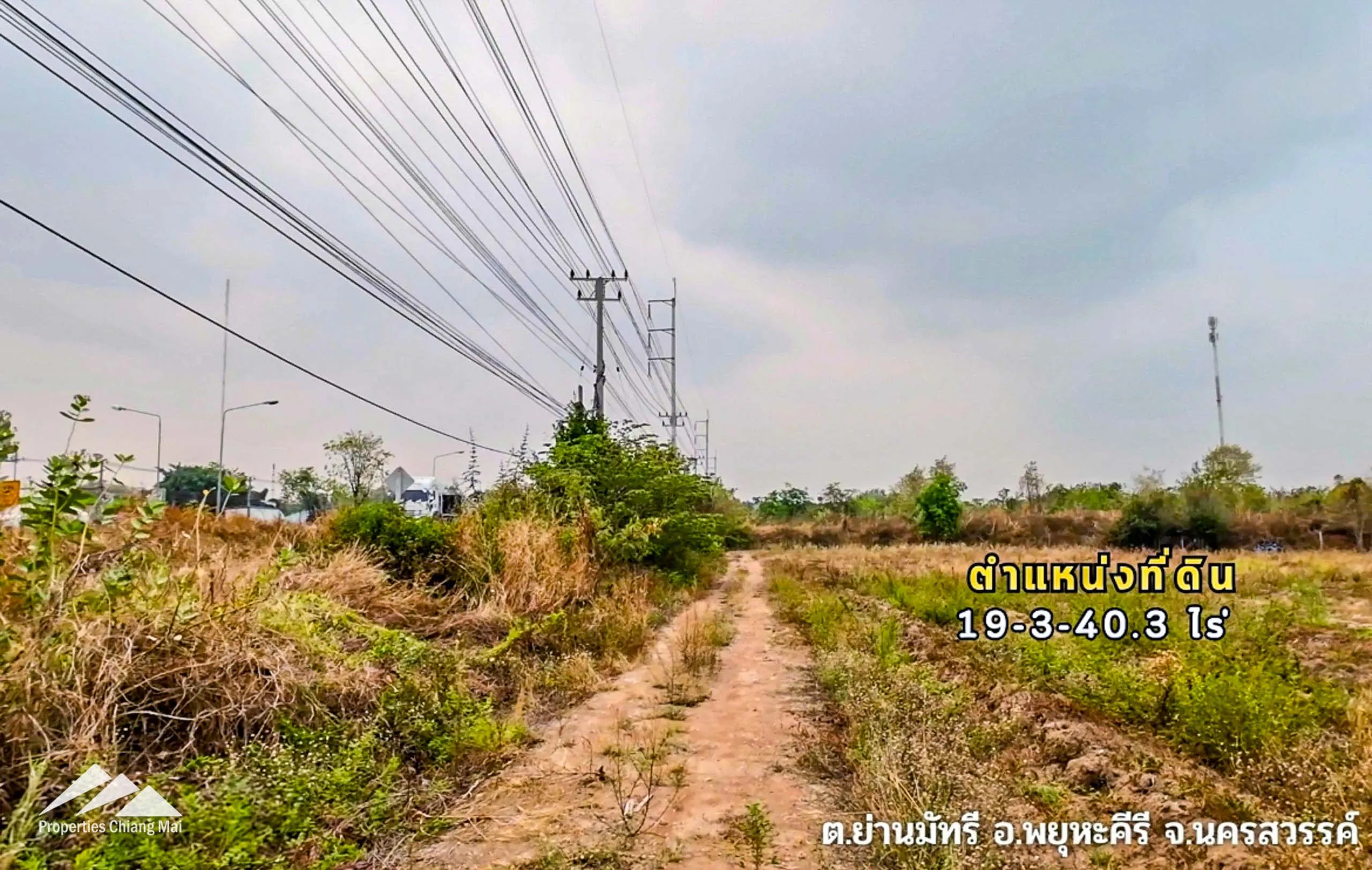 Land For Sale In Phayuha Khiri, Nakorn Sawan - PC-NKS001