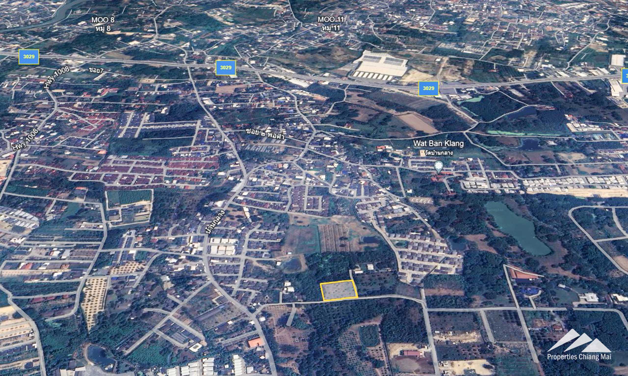 Land For Sale In Saraphi, Chiang Mai - PC-SP006