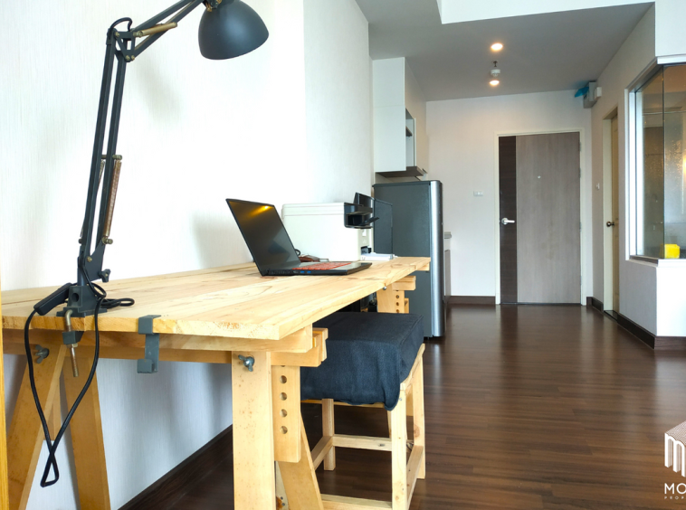 Property id265cs Supalai Monte2 studio room 32sq.m. 20thfl. Nearby Central festival-MR-265cs