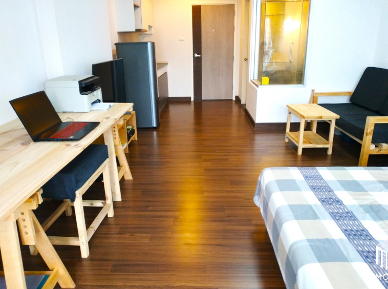 Property id265cs Supalai Monte2 studio room 32sq.m. 20thfl. Nearby Central festival-MR-265cs