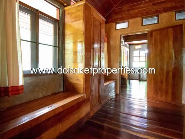 Doi Saket-DSP-(HS195-02) Cool Design House and Coffee Shop on Nearly 4 Rai of Land for Sale in Doi Saket                            