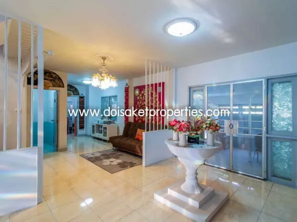 Doi Saket-DSP-(HS291-03) One-of-a-Kind 2-Storey Family Home for Sale in a Moo Ban in Doi Saket