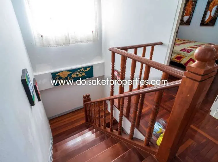 Doi Saket-DSP-(HS291-03) One-of-a-Kind 2-Storey Family Home for Sale in a Moo Ban in Doi Saket