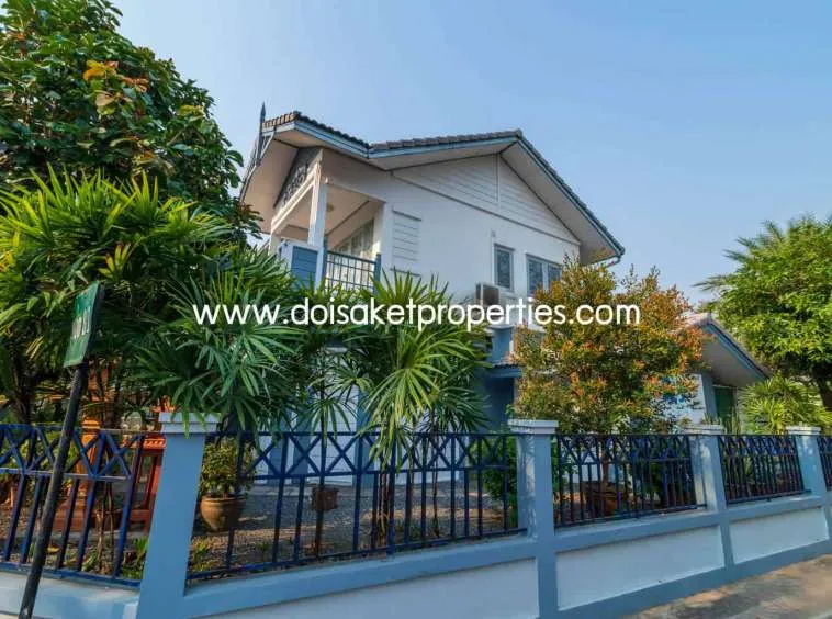 Doi Saket-DSP-(HS291-03) One-of-a-Kind 2-Storey Family Home for Sale in a Moo Ban in Doi Saket