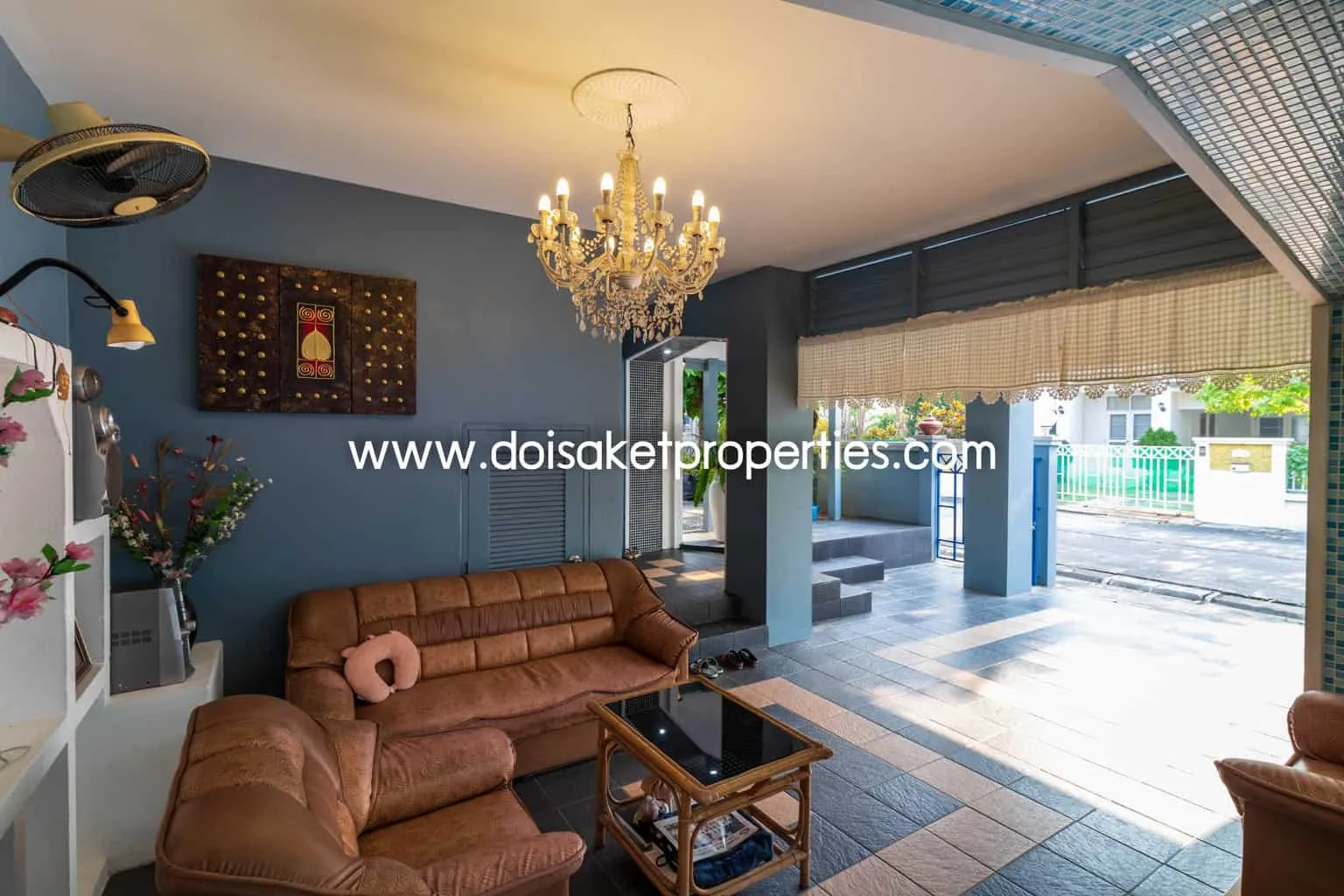 Doi Saket-DSP-(HS291-03) One-of-a-Kind 2-Storey Family Home for Sale in a Moo Ban in Doi Saket