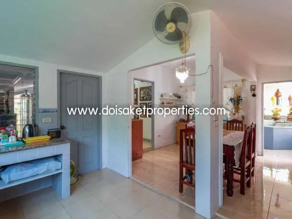 Doi Saket-DSP-(HS291-03) One-of-a-Kind 2-Storey Family Home for Sale in a Moo Ban in Doi Saket