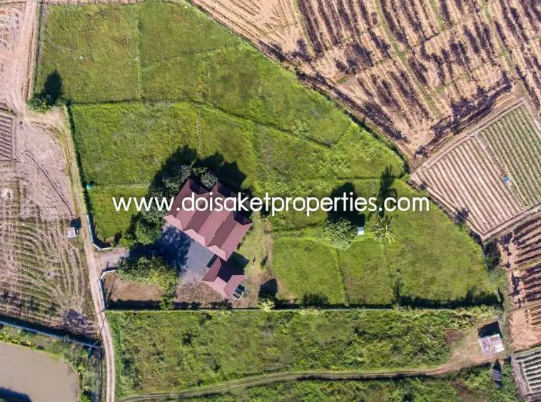 Doi Saket-DSP-(HS294-02) Beautiful Home for Sale on Nearly 4.5 Rai of Land in Doi Saket