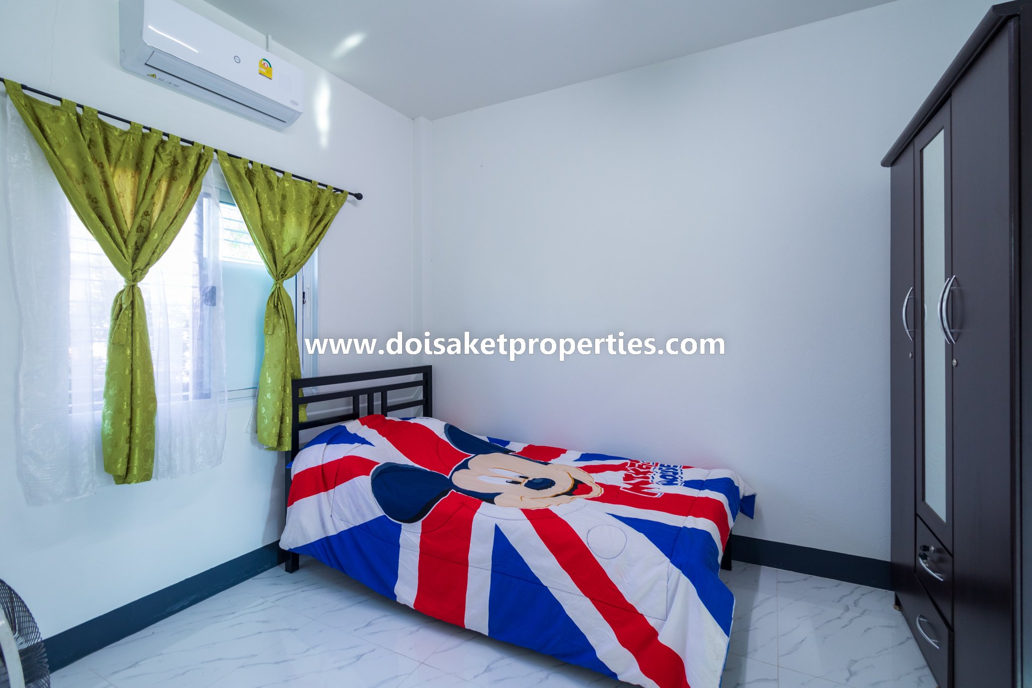 Doi Saket-DSP-(HS320-02) Newer 2-Bedroom House for Sale in a Quiet and Rural Location near Mae Kuang Dam in Luang Nuea