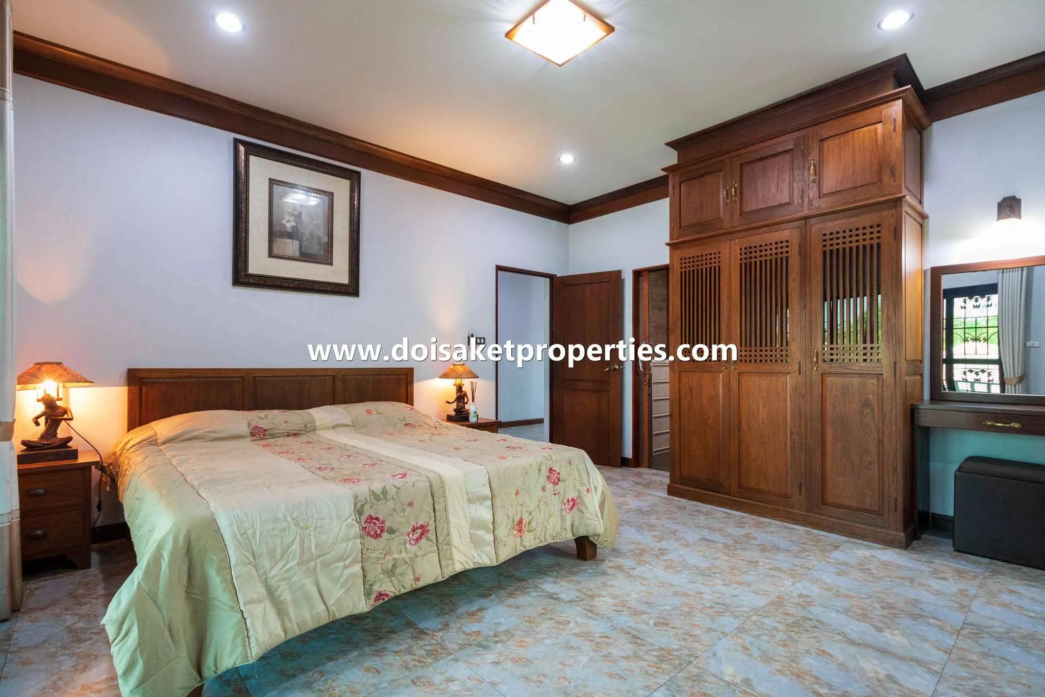 Doi Saket-DSP-(HS327-02) Lovely 2-Bedroom Home with Pretty Grounds in a Great Location for Sale in Choeng Doi