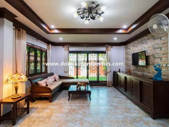 Doi Saket-DSP-(HS327-02) Lovely 2-Bedroom Home with Pretty Grounds in a Great Location for Sale in Choeng Doi