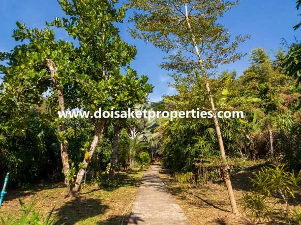 Doi Saket-DSP-(HS329-05) 5-Bedroom Family Home and Guest Bungalow with Gorgeous Gardens for Sale near Tao Garden in Luang Nuea