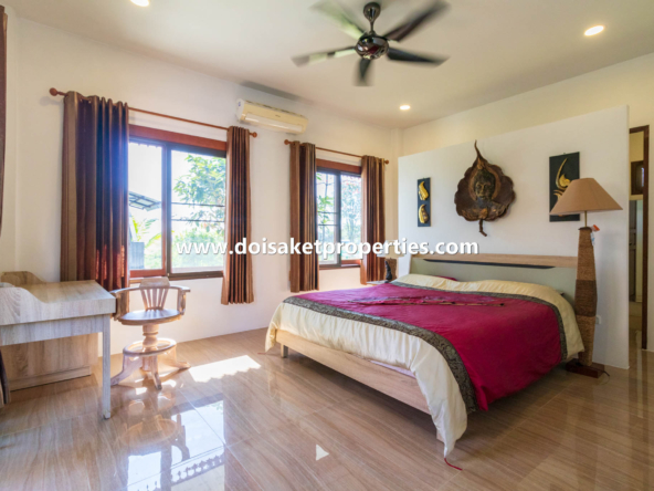 Doi Saket-DSP-(HS330-04) Large and Beautiful Resort-Style Home with Swimming Pool for Sale in Doi Saket