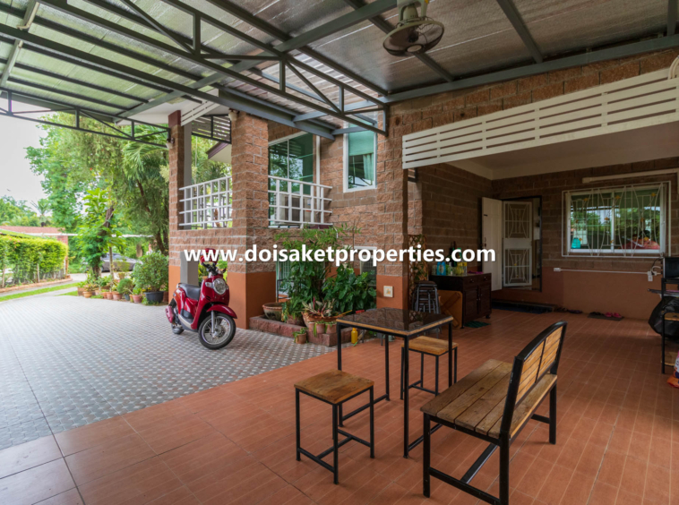 Doi Saket-DSP-(HS338-03) 3-Bedroom Split-Level Family Home for Sale in Talat Khwan