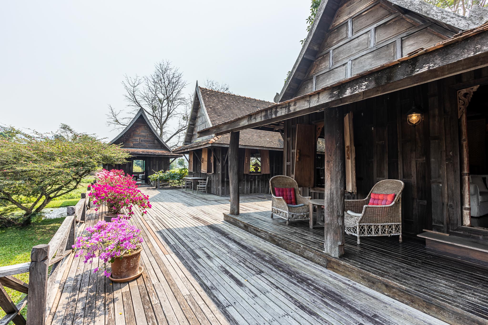 Doi Saket-DSP-(HS353-24) Amazing 24+ Rai Northern Thai Luxury “Sanctuary” Property for Sale in Luang Nuea