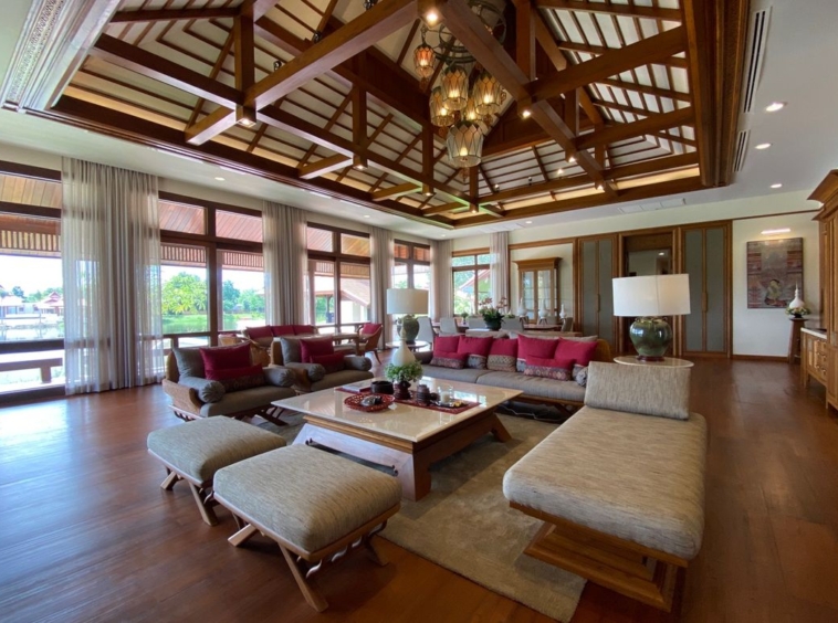 Lanna modern house with a private pool for sale in Doi Saket-P-PHS994