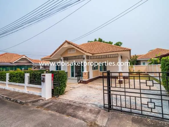 San Kamphaeng-DSP-(HS214-03) Newly-Renovated Single Story Home for Sale in San Kamphaeng