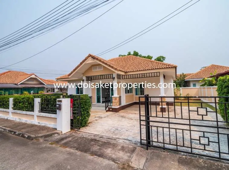 San Kamphaeng-DSP-(HS214-03) Newly-Renovated Single Story Home for Sale in San Kamphaeng