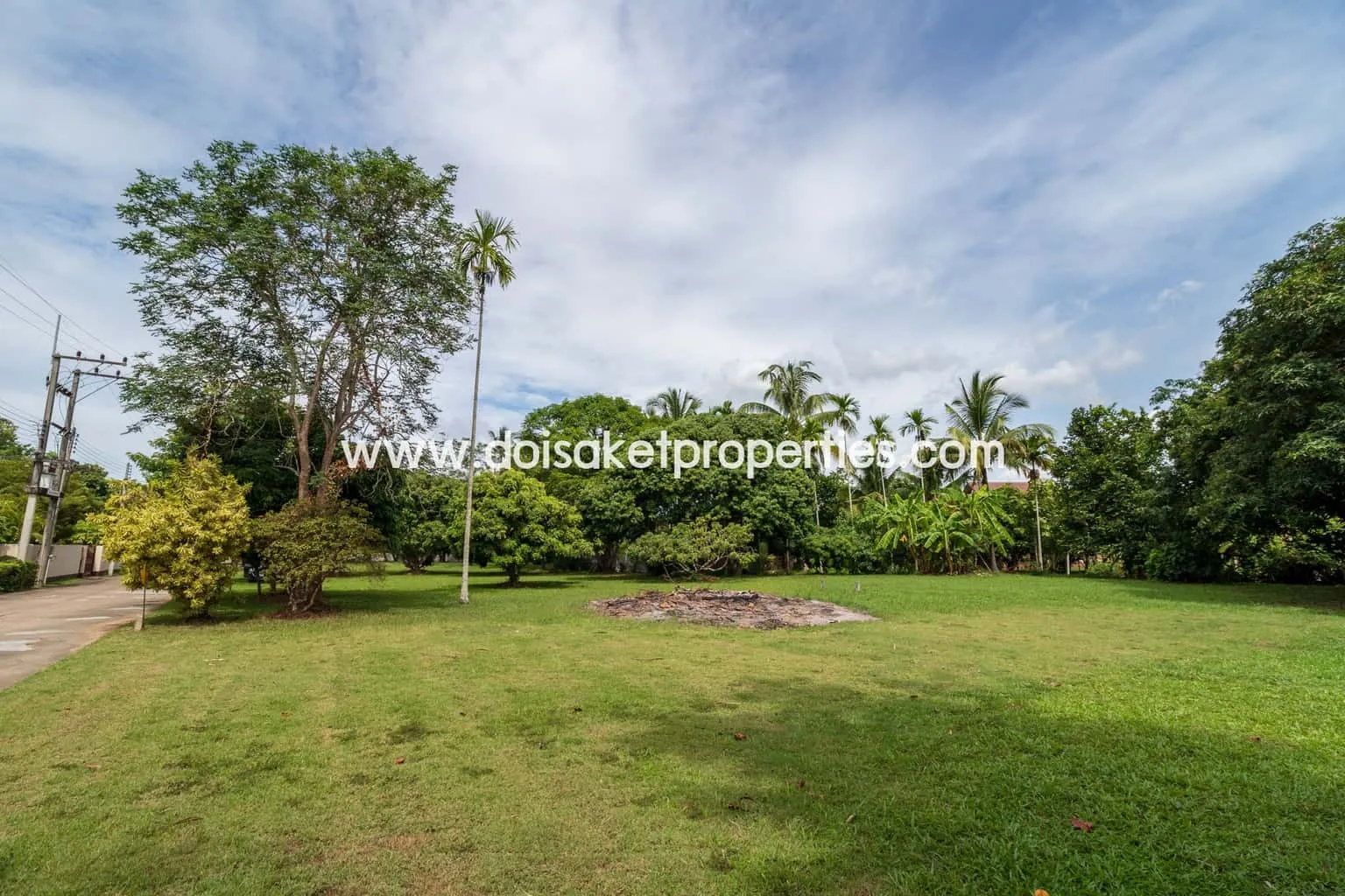 Doi Saket-DSP-(LS312-00) Lovely Plot of Land Ready to Build on in Doi Saket