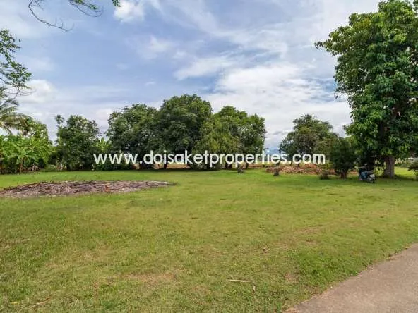 Doi Saket-DSP-(LS312-00) Lovely Plot of Land Ready to Build on in Doi Saket