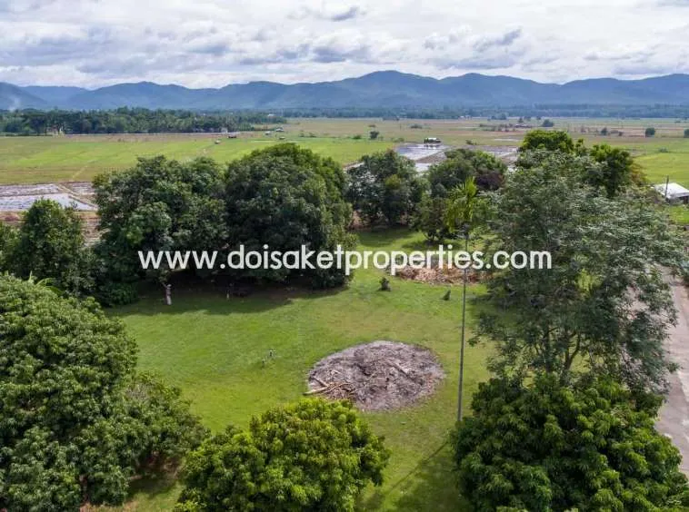 Doi Saket-DSP-(LS312-00) Lovely Plot of Land Ready to Build on in Doi Saket