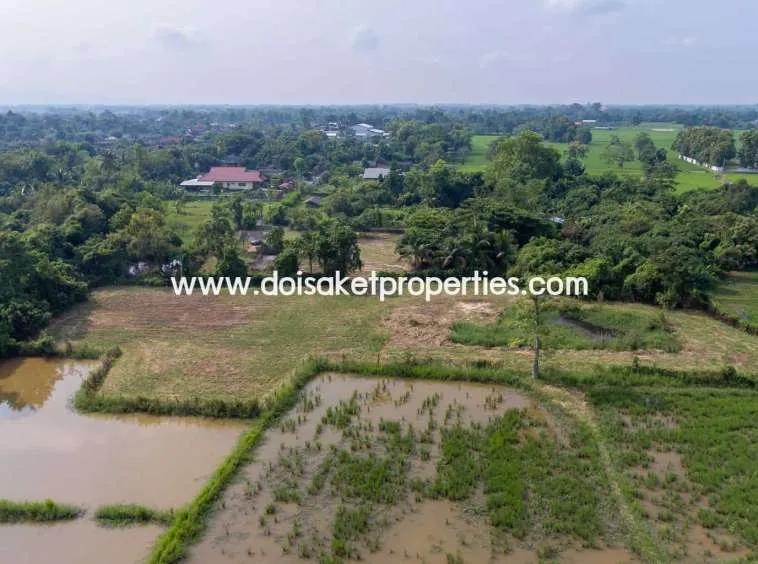 Doi Saket-DSP-(LS324-03) Land with Beautiful Views Close to the Main Road For Sale in Doi Saket