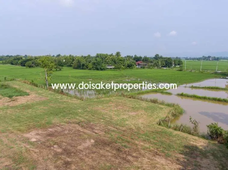 Doi Saket-DSP-(LS324-03) Land with Beautiful Views Close to the Main Road For Sale in Doi Saket