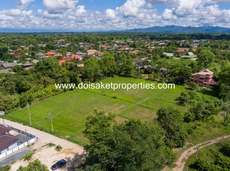 Doi Saket-DSP-(LS335-04) Large 4 Rai Plot of Land for Sale in Pa Pong