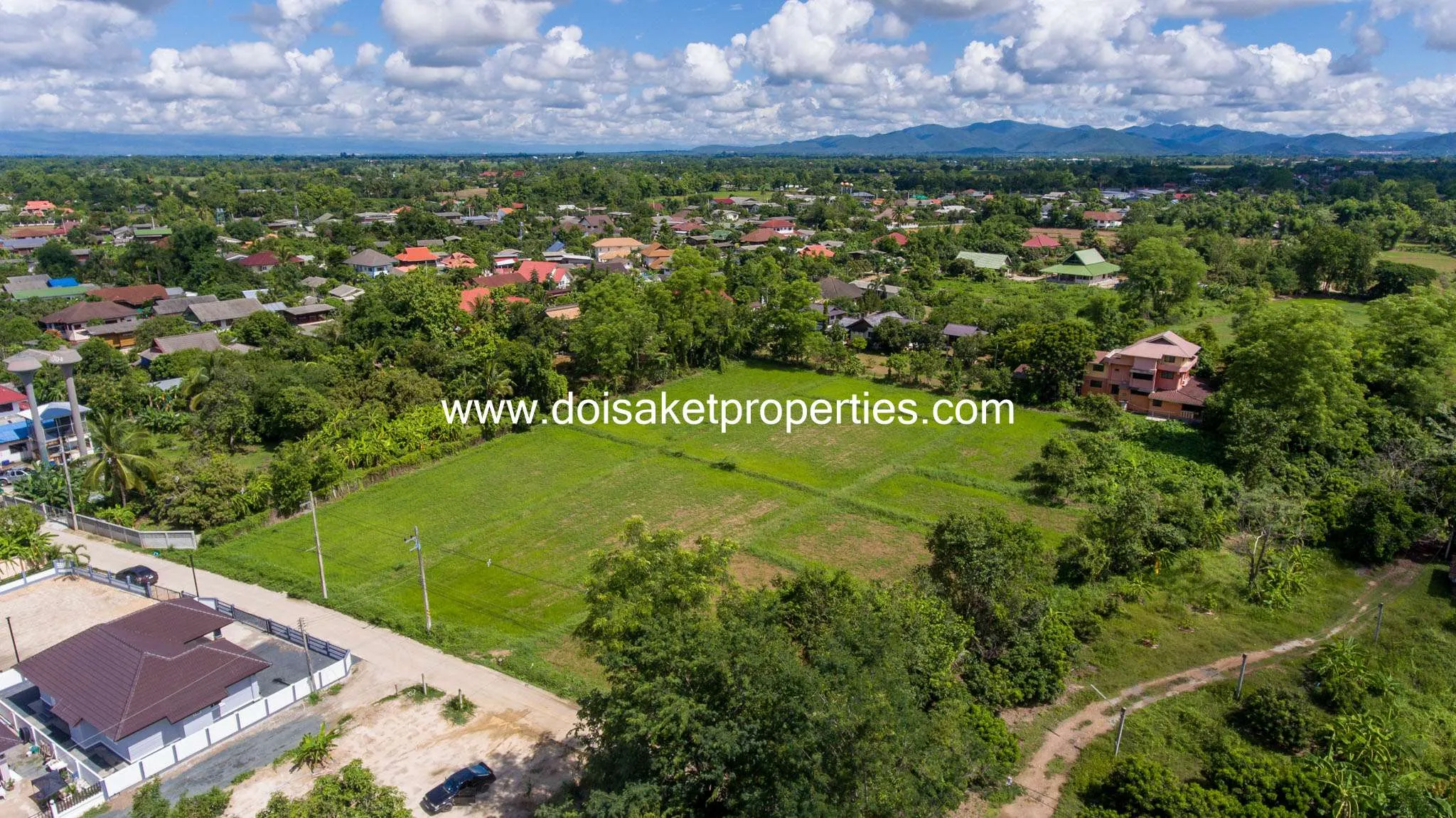 Doi Saket-DSP-(LS335-04) Large 4 Rai Plot of Land for Sale in Pa Pong