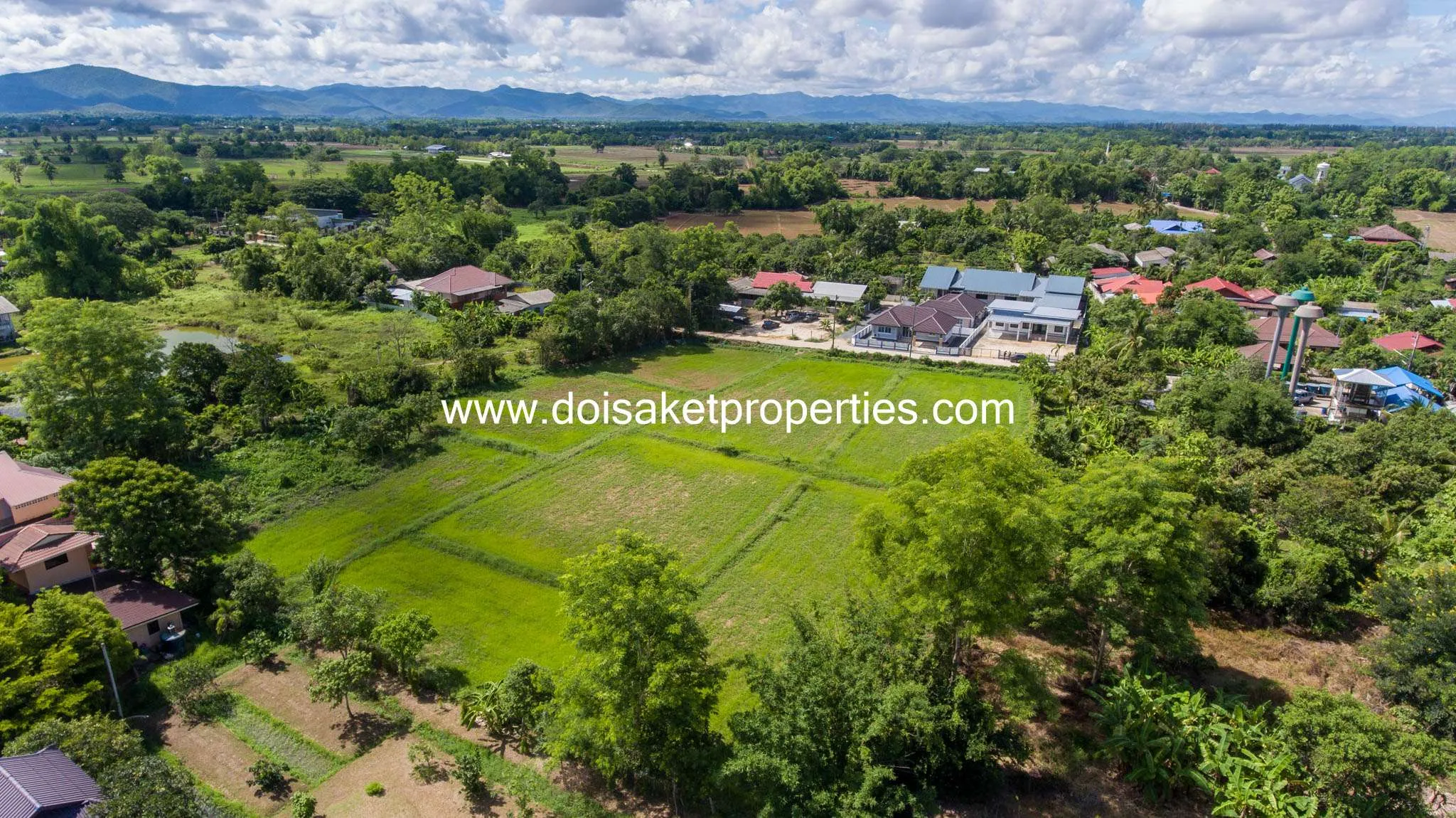 Doi Saket-DSP-(LS335-04) Large 4 Rai Plot of Land for Sale in Pa Pong