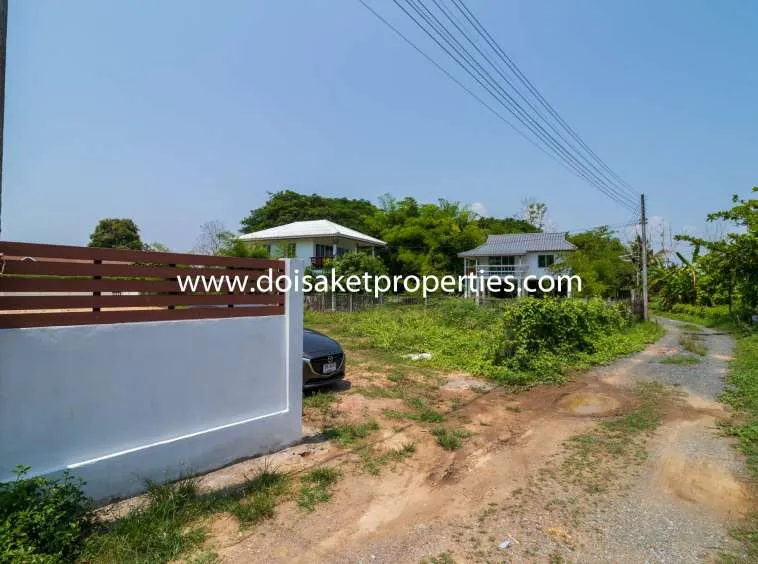 Doi Saket-DSP-(LS349-00) Excellent Half-Rai Ready-to-Build Plot of Land  for Sale in Choeng Doi