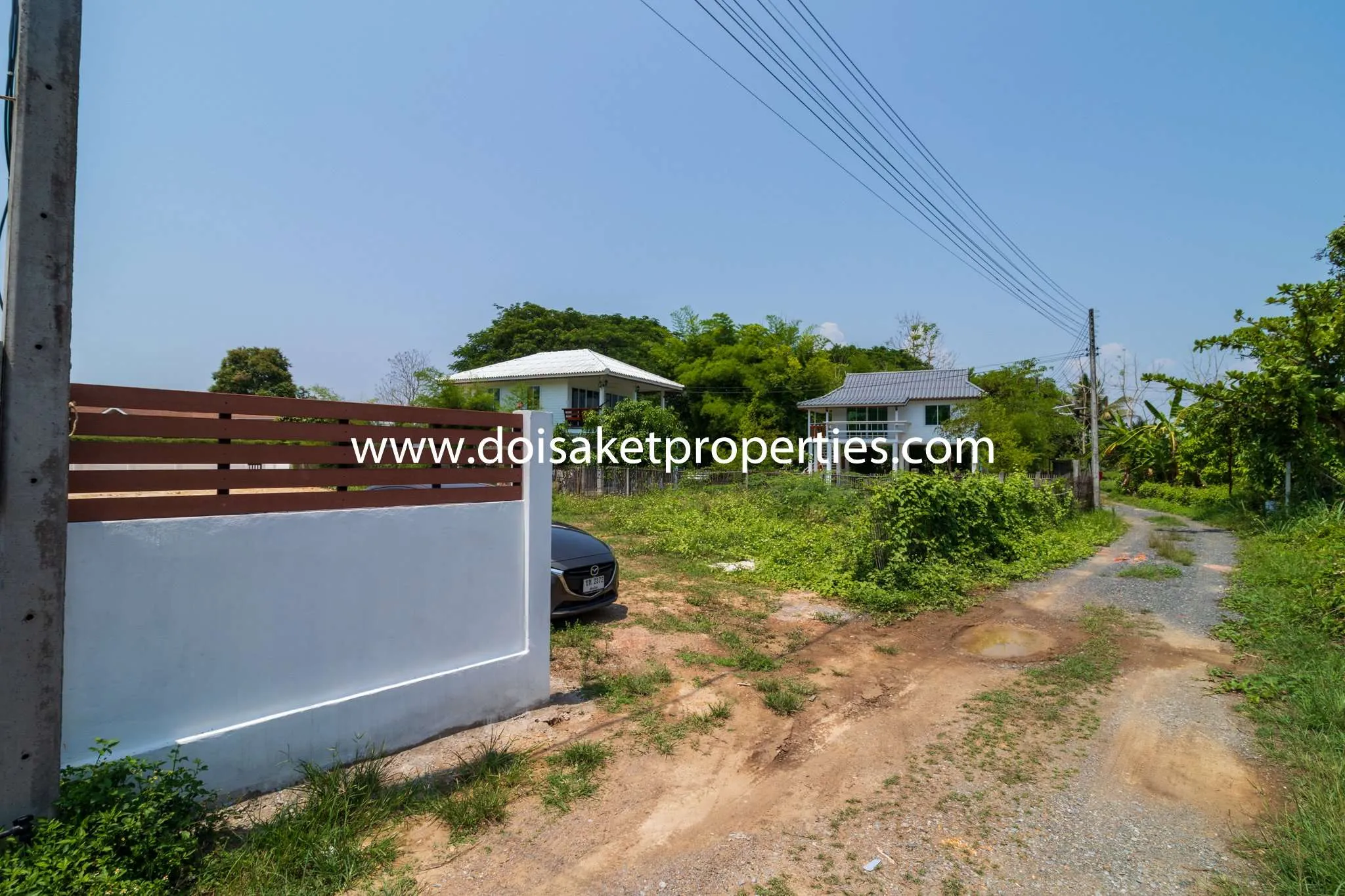 Doi Saket-DSP-(LS349-00) Excellent Half-Rai Ready-to-Build Plot of Land  for Sale in Choeng Doi