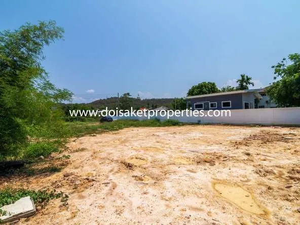 Doi Saket-DSP-(LS349-00) Excellent Half-Rai Ready-to-Build Plot of Land  for Sale in Choeng Doi