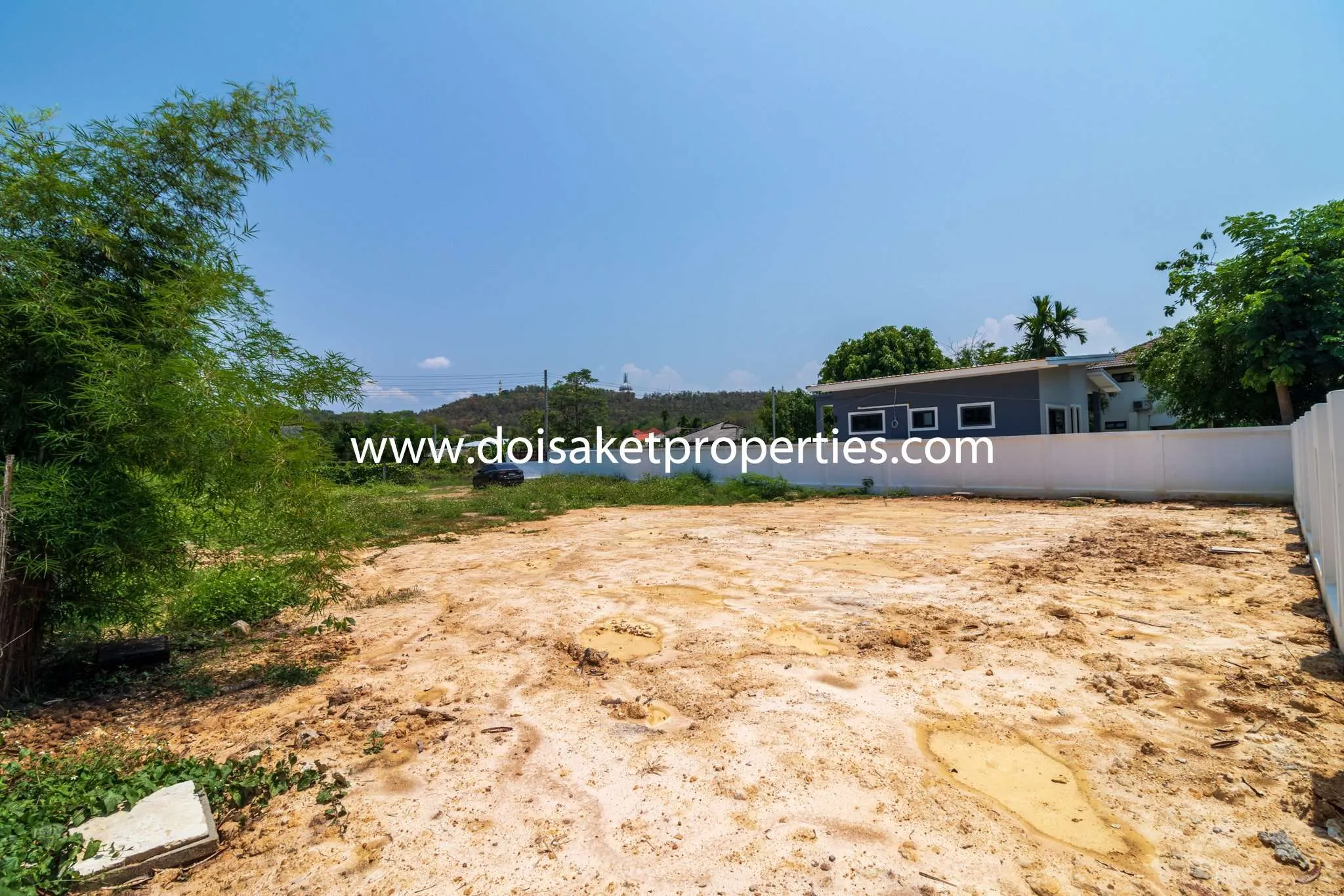 Doi Saket-DSP-(LS349-00) Excellent Half-Rai Ready-to-Build Plot of Land  for Sale in Choeng Doi