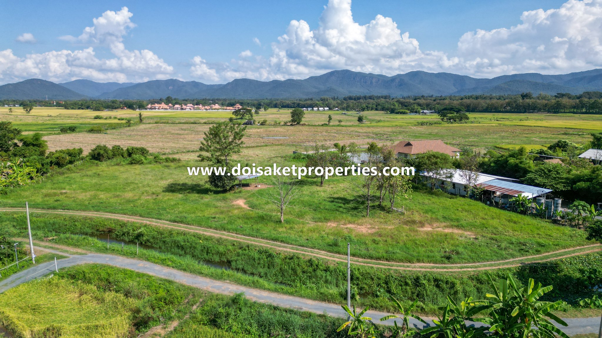 Doi Saket-DSP-(LS376-04) 4+ Rai of Land with Excellent Views for Sale in Choeng Doi