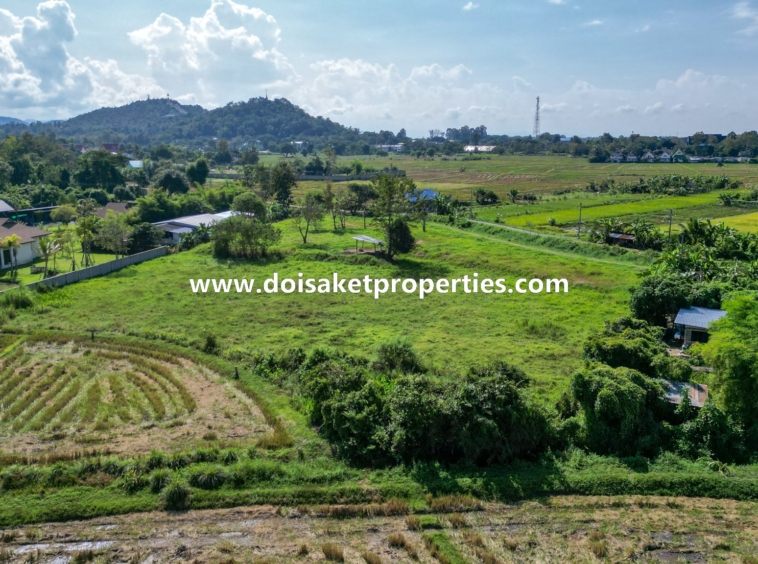 Doi Saket-DSP-(LS376-04) 4+ Rai of Land with Excellent Views for Sale in Choeng Doi