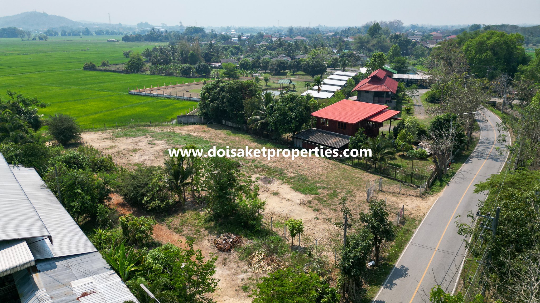 Doi Saket-DSP-(LS380-01) 1-Rai of Prime Land for Sale in Luang Nuea