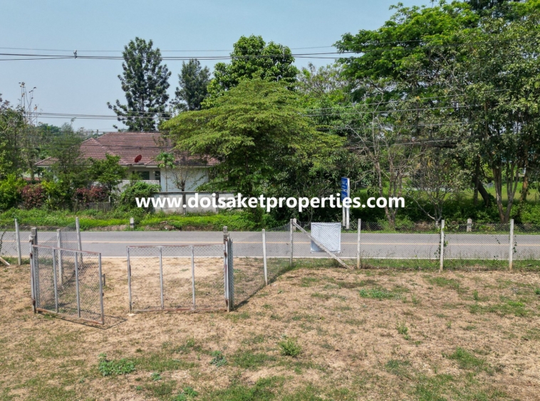 Doi Saket-DSP-(LS380-01) 1-Rai of Prime Land for Sale in Luang Nuea