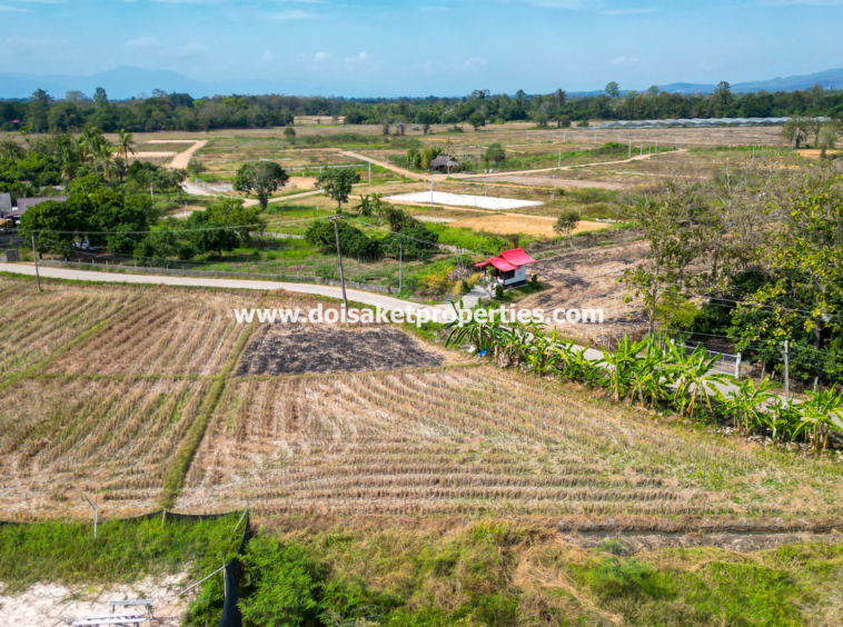 Doi Saket-DSP-(LS388-01) Nice 1+ Rai Plot of Land with Great View for Sale in Choeng Doi