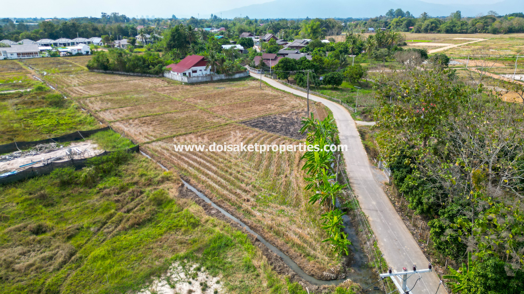 Doi Saket-DSP-(LS388-01) Nice 1+ Rai Plot of Land with Great View for Sale in Choeng Doi