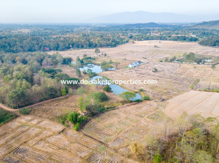 Doi Saket-DSP-(LS391-49) Beautiful ~49 Rai Plot of Land with Incredible Views for Sale in Luang Nua