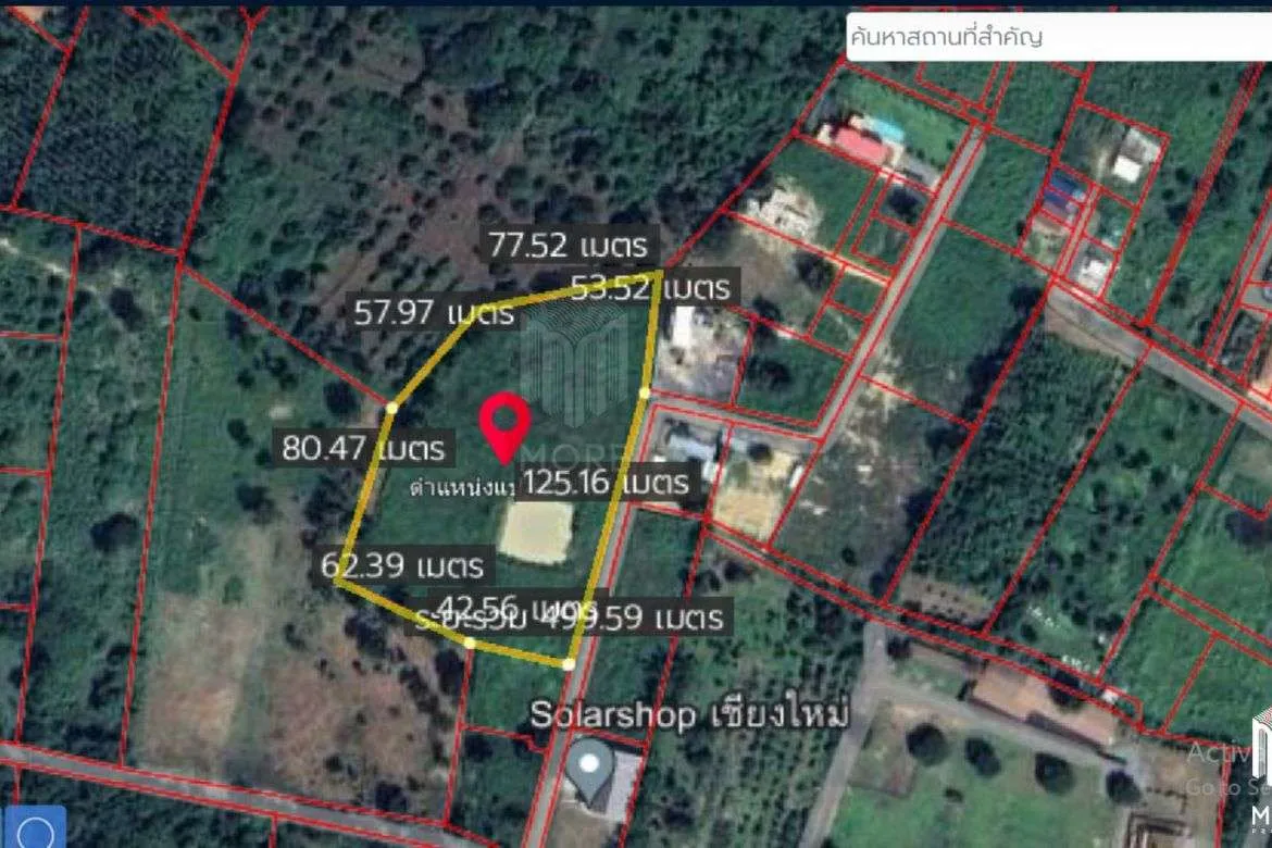 Property id178ls Land for sale in Hangdong 10 -0 27 Rai near Grand Canyon Water Park-MR-178LS