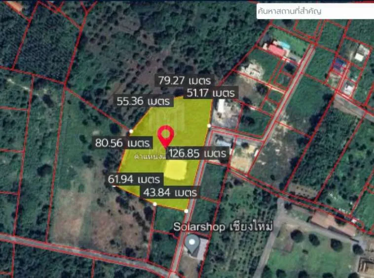 Property id178ls Land for sale in Hangdong 10 -0 27 Rai near Grand Canyon Water Park-MR-178LS